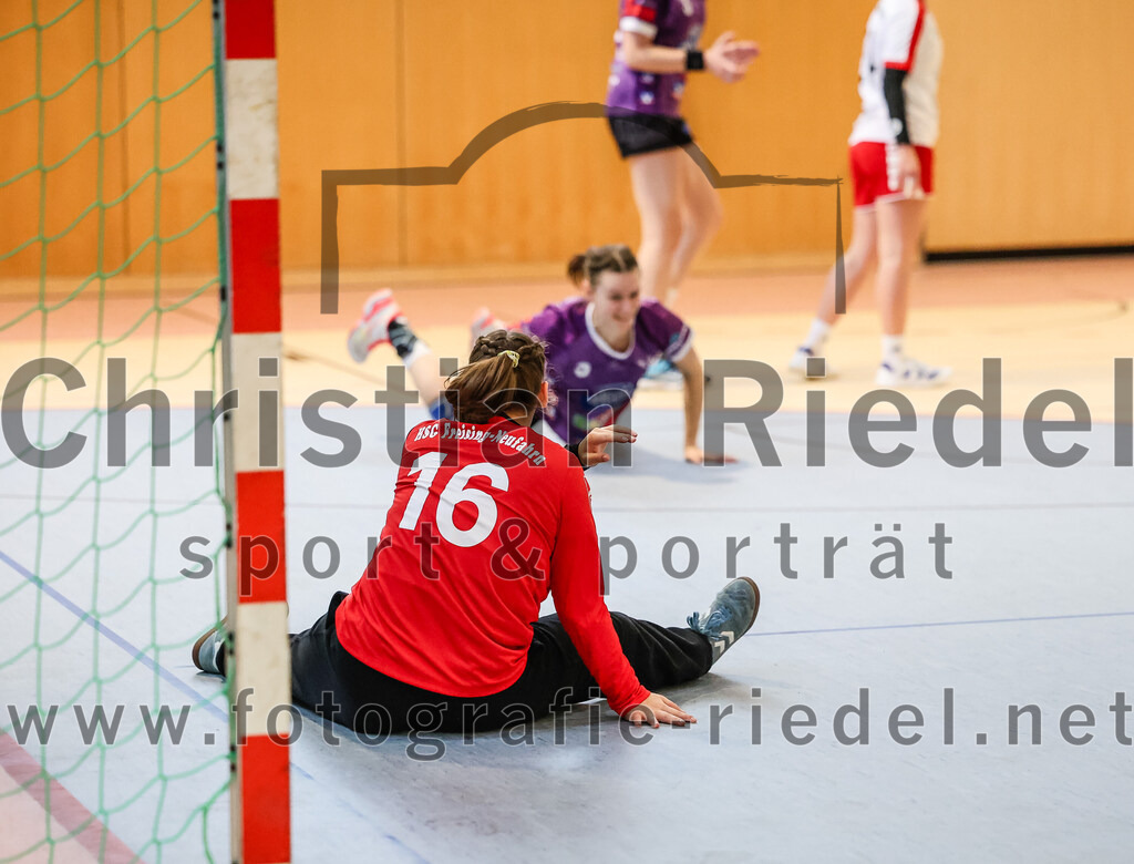 2024-10-13_037_SpVgg_Altenerding_gegen_SC_Freising | Erding, Deutschland, 13.10.2024:Handball, Bezirksoberliga Frauen Altbayern 2024 / 2024, 3. Spieltag, SpVgg Altenerding gegen SC Freising, Endergebnis: 26:35Hanna Knecht (HSG Freising-Neufahrn, #16)Foto: Christian Riedel / fotografie-riedel.net