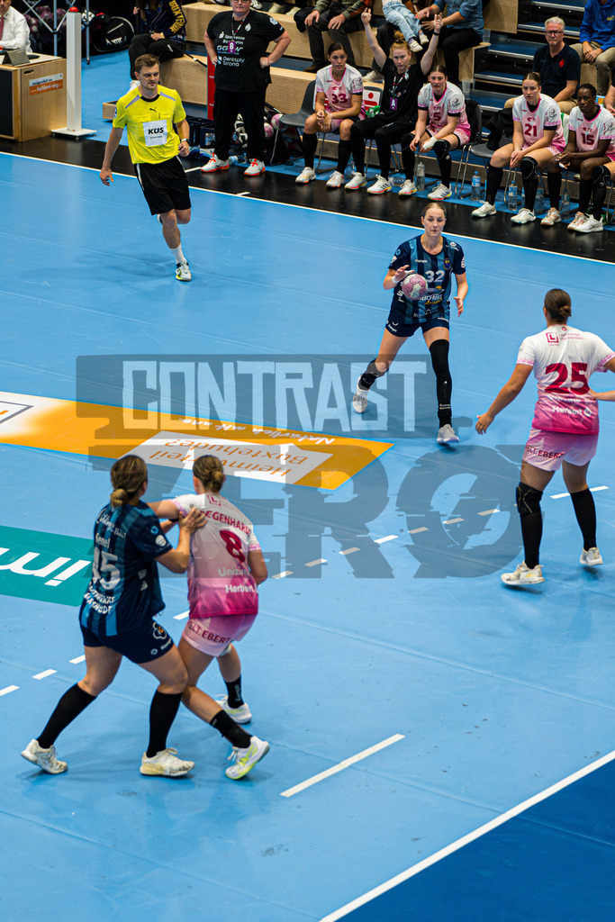 Handball I Frauen I Saison 2026-2027 I Bundesliga I Buxtehuder SV - HSG Bensheim-Auerbach | CONTRAST ZERØ MEDIA - Realisiert mit Pictrs.com