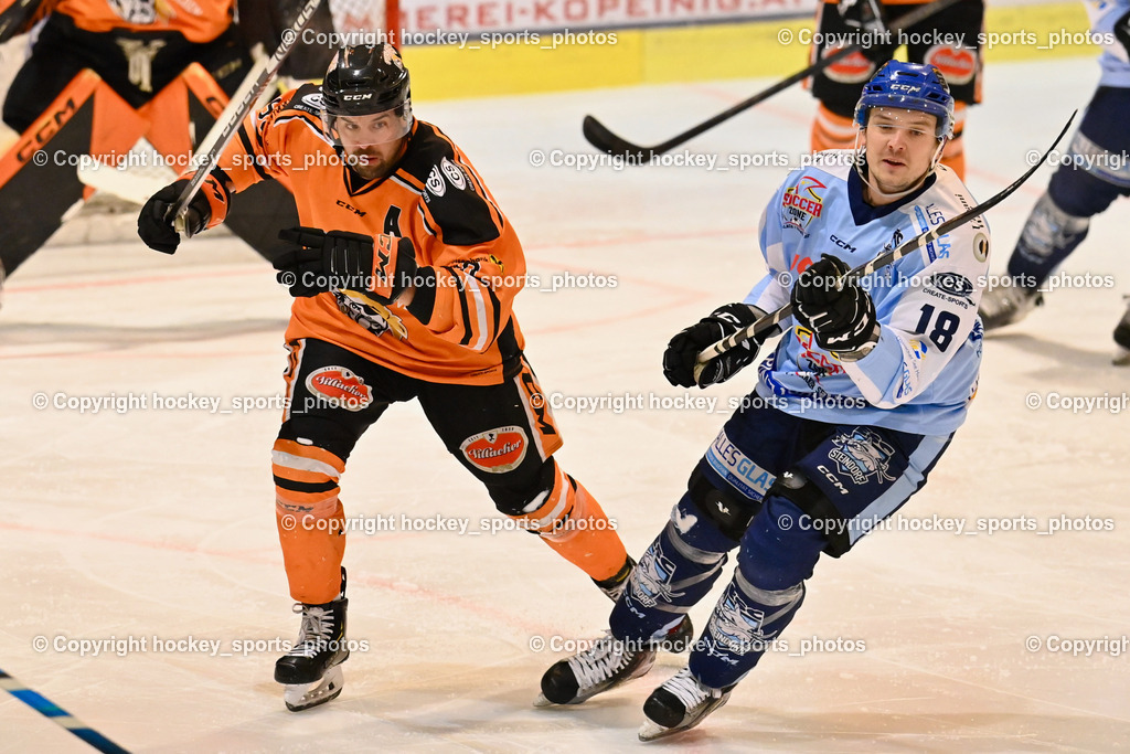 USC Velden vs. ESC Steindorf 9.1.2023 | #90 Edlinger Patrick, #18 Pöck Markus