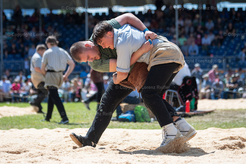 Schwingen -  St.Galler Kantonal 2024 | Grabs, 26.5.24, Schwingen - St.Galler Kantonal.