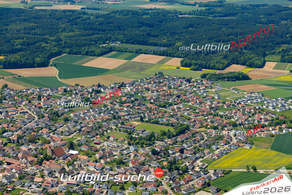 Luftaufnahme von Stammham - Die Luftaufnahme wurde 2025 vom UL-Flugzeug heraus erstellt ( keine Drohne ) - Hochauflösende Luftaufnahme - für professionelle Ausdrucke geeignet. Die Geschenkidee !Mit Lizenz und Bildrechte bestellbar