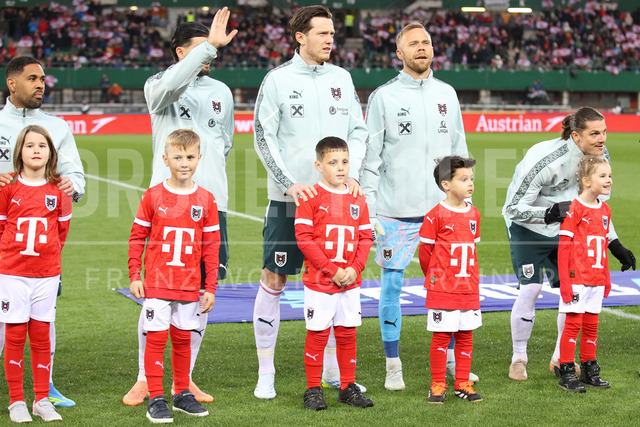 Austria vs Ghana – International Football Match    | VIENNA, AUSTRIA, 27.MAR.26 - SOCCER - OEFB international test match, Austria vs Ghana. The image shows the team of Austria.