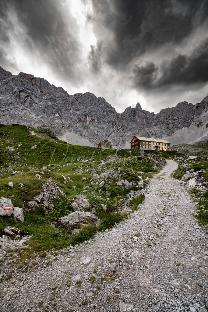 Gewitterstimmung | Gewitterstimmung bei der Lamsenjochhütte
