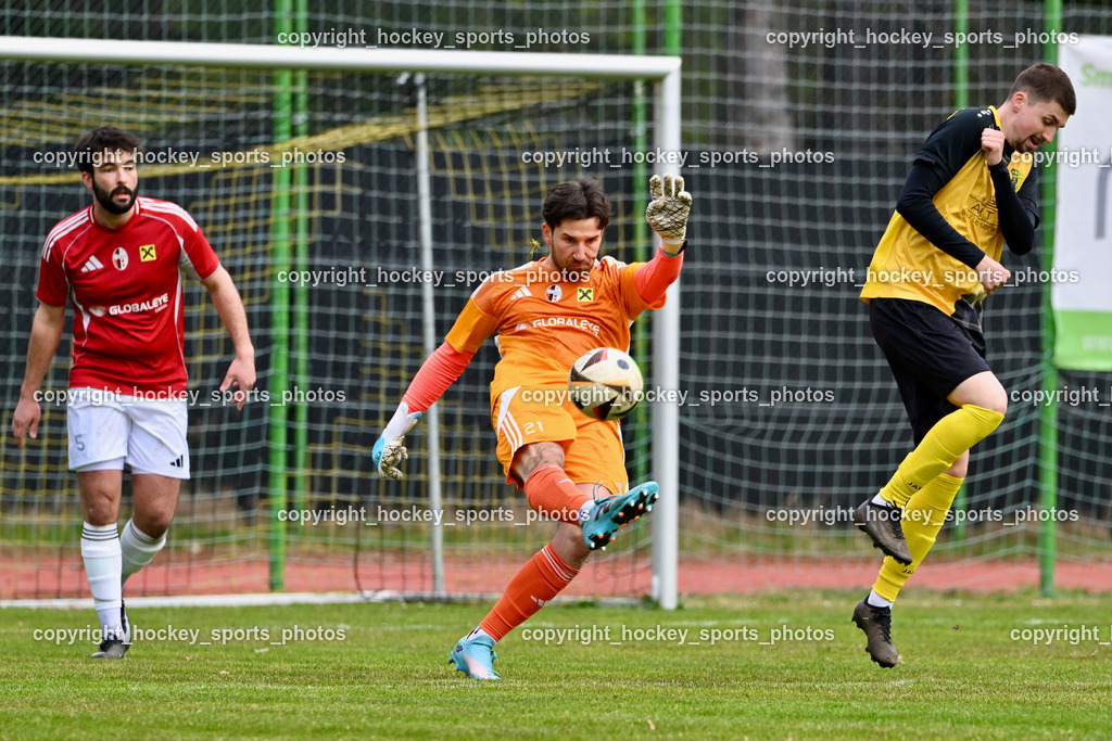 SV Arnoldstein vs. FC Union Sillian-Heinfels | #5 Stefan Ortner FC Sillian, #21 Bernhard Leitner FC Sillian, #14 Edis Sehic SV Arnoldstein,  SV Arnoldstein vs. FC Union Sillian-Heinfels, SV Arnoldstein vs. FC Union Sillian-Heinfels am 29.03.2026 in Arnoldstein (Waldparkstadion Arnoldstein), Austria, (Photo by Bernd Stefan)