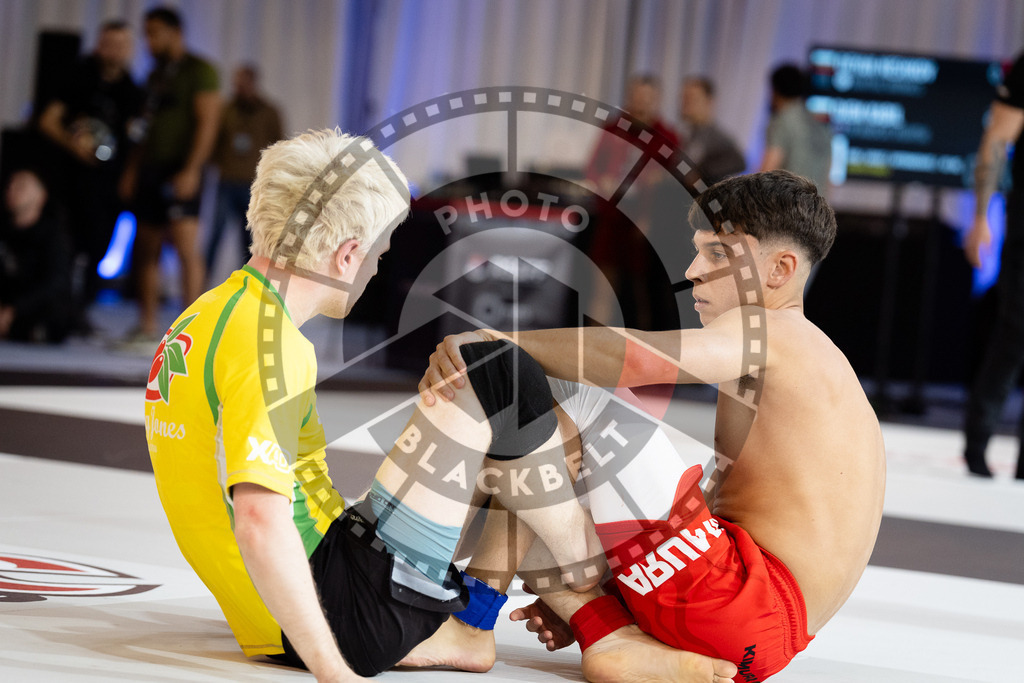 20260214PBB2279 | Fighters compete during the ADCC European Trials  competition day 1 in Belgrade, Serbia, on February 14, 2026.