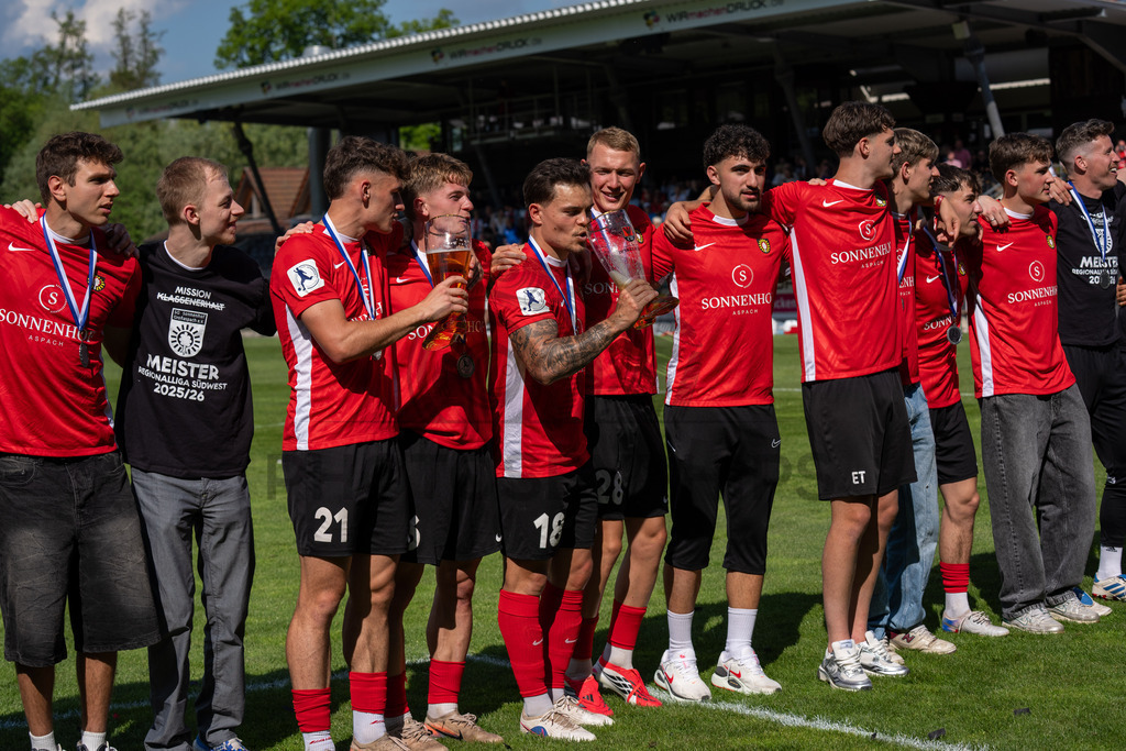 SG Sonnenhof Großaspach vs. SG Barockstadt Fulda-Lehnerz, Fussball, Regionalliga Suedwest, 33. Spieltag, 09.05.2026 | #,SG Sonnenhof Großaspach vs. SG Barockstadt Fulda-Lehnerz, Fussball, Regionalliga Suedwest, 33. Spieltag, 09.05.2026