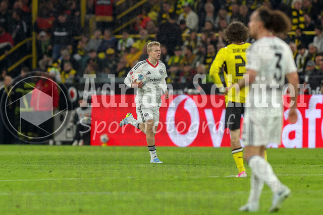 08.05.2026, GER, Fussball, Herren, 1. BL, Saison 2025/2026, Borussia Dortmund - Eintracht Frankfurt | Jonathan Michael Burkardt (SGE) Torjubel, jubelt nach seinem Treffer zum 3:2