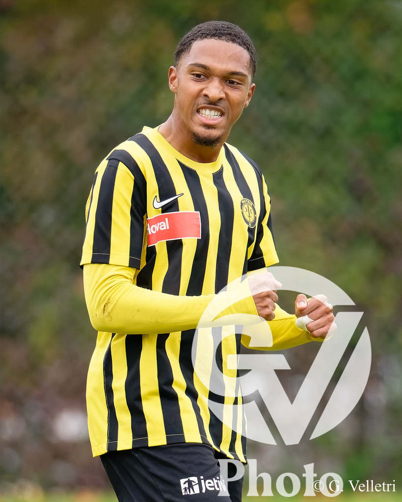 1ère ligue - Meyrin FC - FC Echallens | durant le match de 1ère ligue entre Meyrin FC et FC Echallens au Stade des arbères à Meyrin, Suisse
