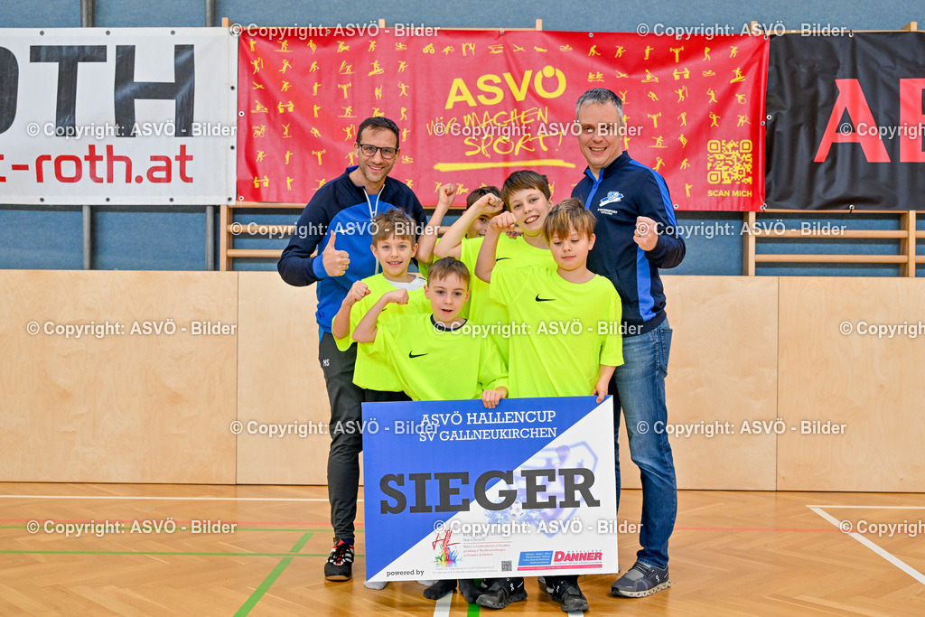 ASVÖ_ Fussballturnier SV Gallneukirchen_ 08.02.2025-150 | 08.02.2025, Gallneukirchen, AUT, ASVÖ, Fussball Nachwuchs Hallenturnier 2025, SV Gallneukirchen im Bild Teilnehmer U 7©Harald Dostal / fodo.media - Realisiert mit Pictrs.com