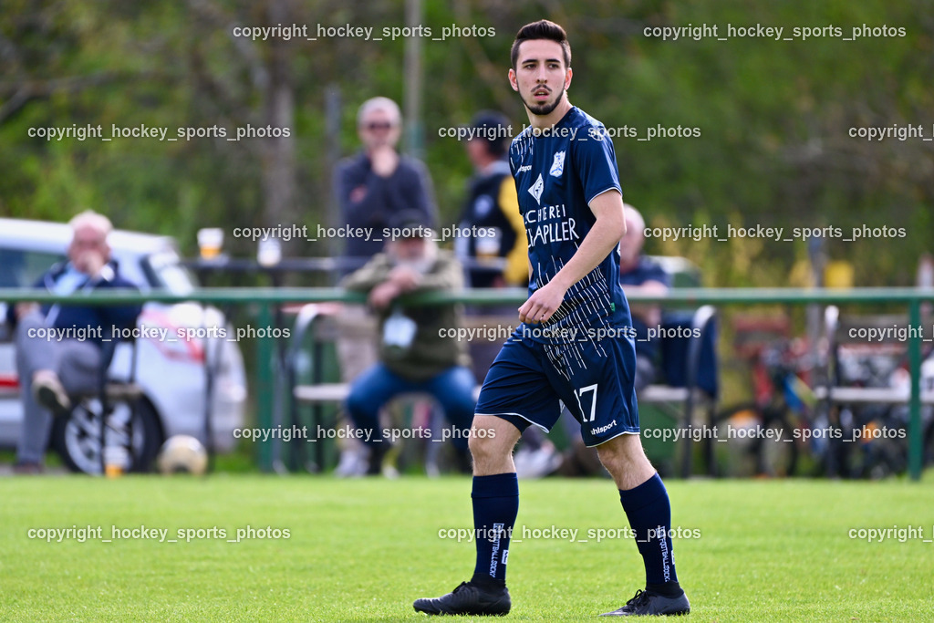 FC Faakersee vs. FC Dölsach | #17 Sandro Hils FC Dölsach, FC Faakersee vs. FC Dölsach, FC Faakersee vs. FC Dölsach am 20.04.2025 in Finkenstein (Sportplatz Finkenstein), Austria, (Photo by Bernd Stefan)