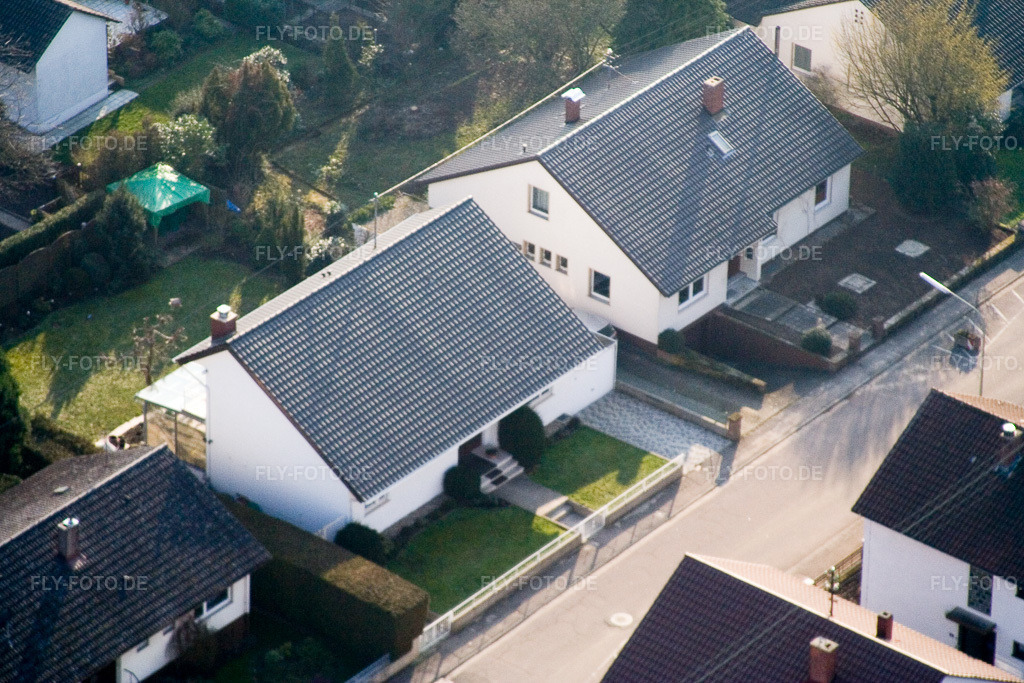 Luftbild: Zeppelinstr in Kandel im Bundesland Rheinland-Pfalz in Deutschland. Foto: IMG_5360.jpg vom 18.02.2007 durch Werner Riehm/FLY-FOTO.de