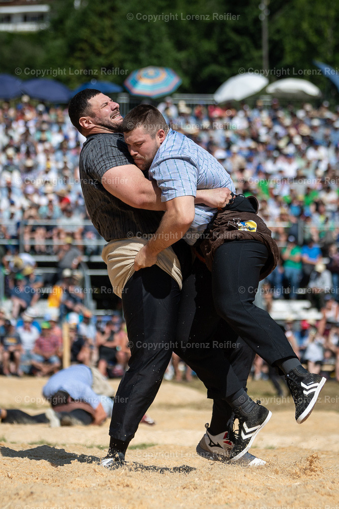 Schwingen -  Schwarzseeschwinget 2025 | Schwarzsee, 22.6.25, Schwingen - Schwarzseeschwinget.