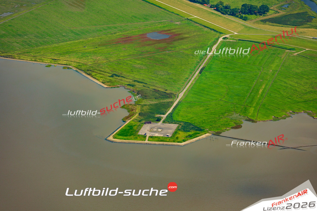 Luftbild Vs Google Maps  Dyksterhusen  Jemgum -Das Luftbild wurde 2025 vom UL-Flugzeug heraus erstellt ( keine Drohnenluftbilder ) - Hochauflösende Luftaufnahme -Nicht vergleichbar mit Google Maps oder Satelittenbilder- Die Geschenkidee !Mit Lizenz und Bildrechte bestellbar