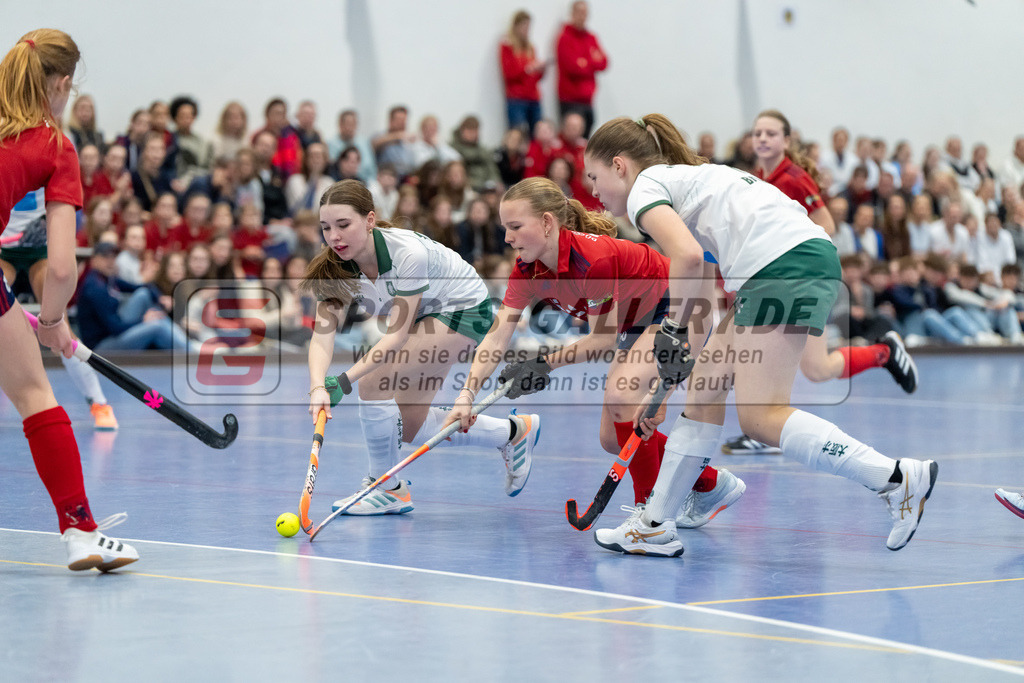 HK_20250223_103142 | Deutsche Meisterschaft wU14 Finale und Ehrungen am 23.2.2025 Düsseldorfer HC, Düsseldorf