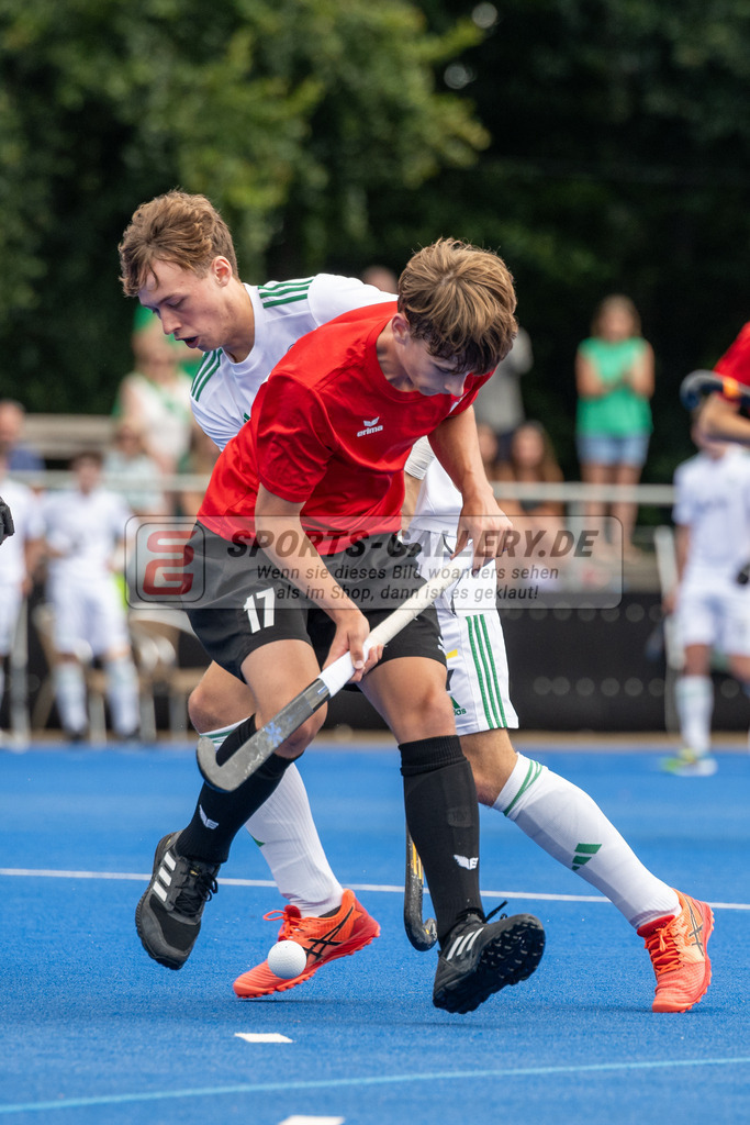 SFE_20230715_0012 | EuroHockey EM U18 Boys Ireland vs Poland am 15.07.2023 in Krefeld (Gerd-Wellen-Hockeyanlage), Photo: Stephan Fehrmann 2023 (Sports-Gallery)