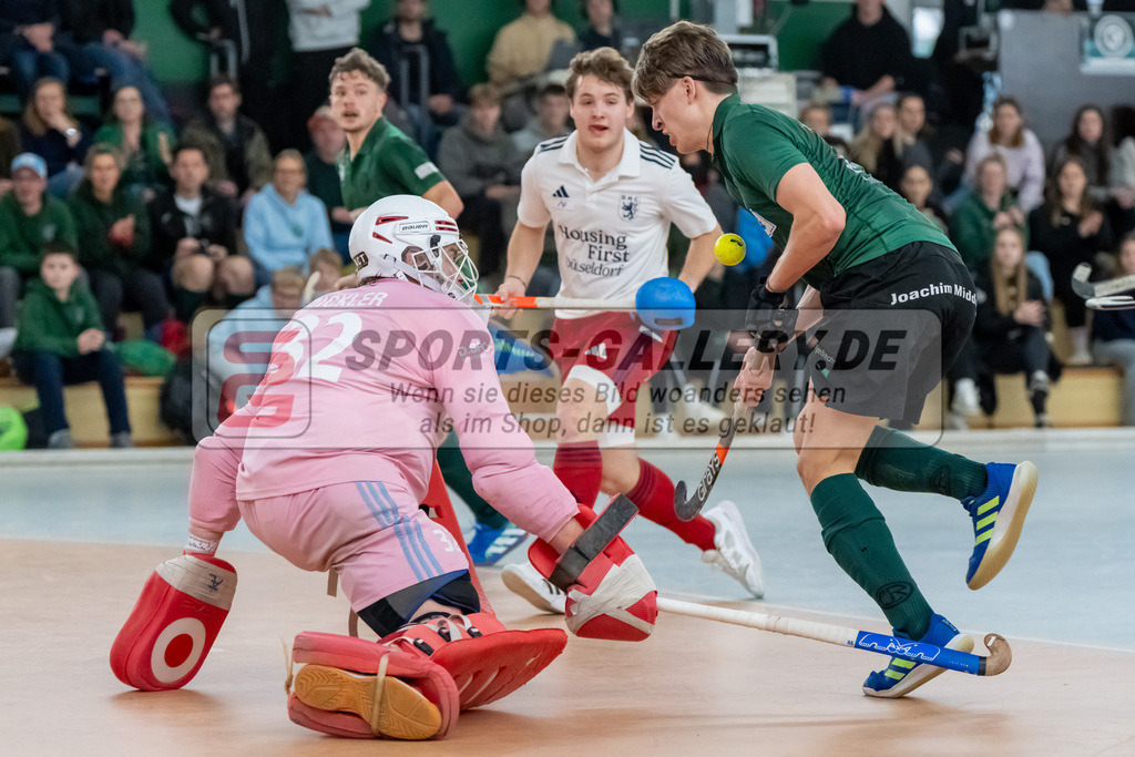 HK_20241208_109934 | 2. Bundesliga Halle Herren Club Raffelberg - Düsseldorfer HC am 8.12.2024 Raffelberg Halle, Duisburg ,