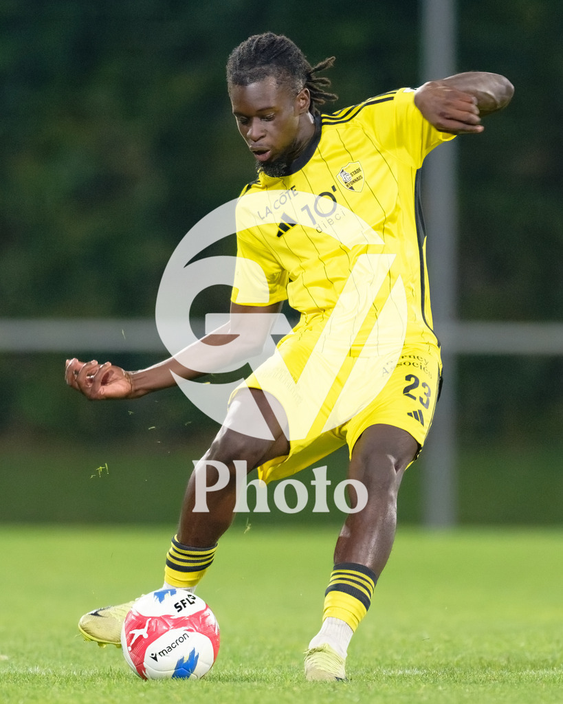 dieci Challenge League - FC Stade Nyonnais v FC Wil 1900 |  during the dieci Challenge League match between FC Stade Nyonnais and FC Wil 1900 at Centre sportif de Colovray in Nyon, Switzerland