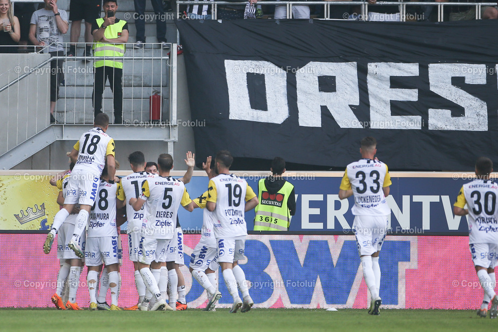 A_LUI_20230528_0038 | SPORT FUSSBALL ADMIRAL BUNDESLIGA 2022/23 LASK VS AUSTRIA WIEN

IM BILD: Torjubel (Lask)
FOTO:FOTOLUI/UW
