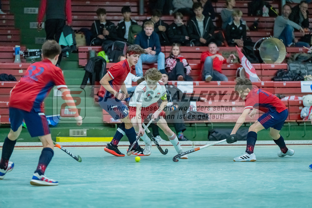 HK_20240225_108562 | Spiel um Platz 5 Deutsche Meisterschaft MU14 am 25.2.2024 Halle RW Köln, Köln ,