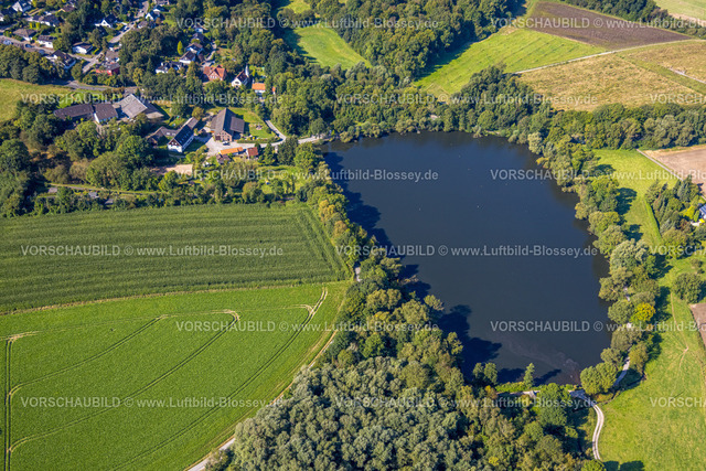 Heiligenhaus240812882 | Luftbild, See Abtskücher Teich, Abtsküche Haus Hetterscheidt, Hetterscheidt, Heiligenhaus, Ruhrgebiet, Nordrhein-Westfalen, Deutschland