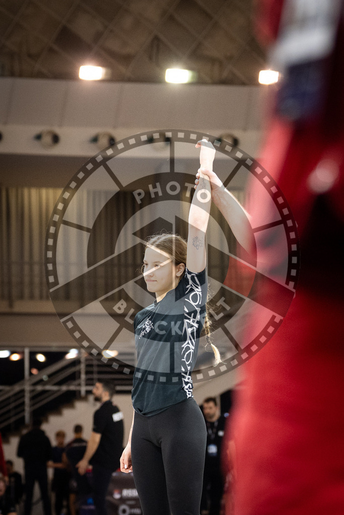 20260214PBB5102 | Fighters compete during the ADCC European Trials  competition day 1 in Belgrade, Serbia, on February 14, 2026.