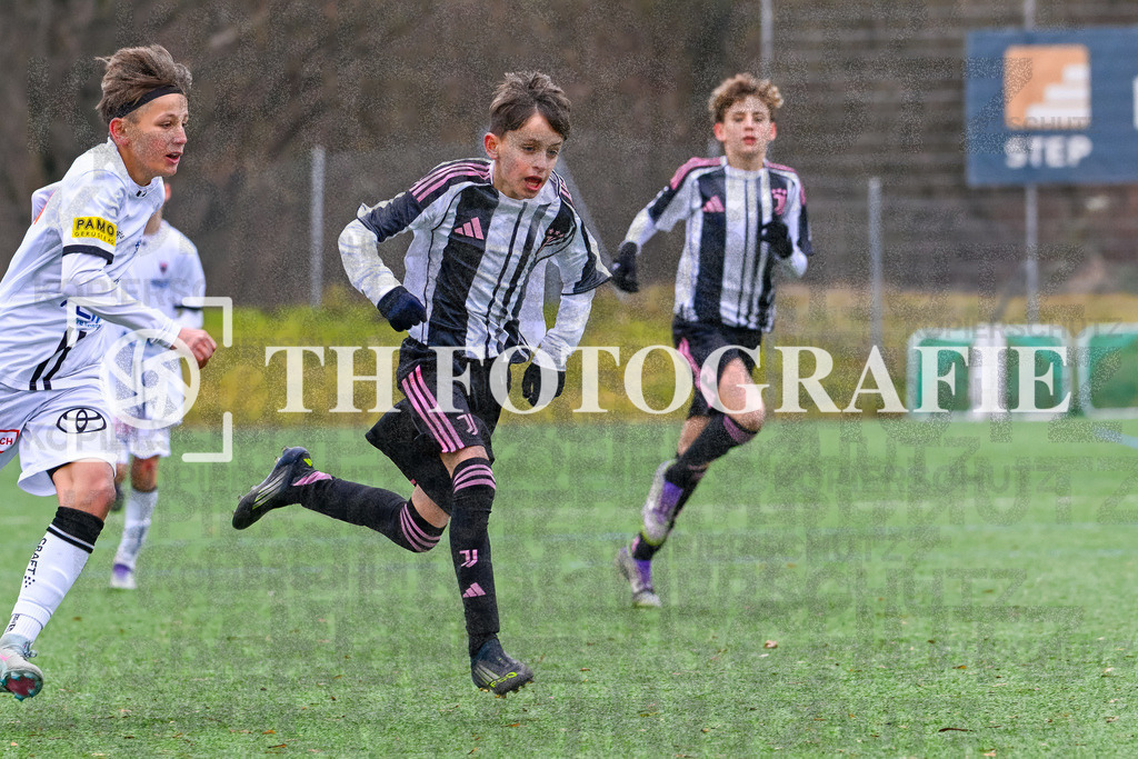 GER, Juventus - FC Aarau,  Fussball, PS-Immo-Cup 2026,U13 Feldturnier, 18.01.2026 | Juventus, FCA