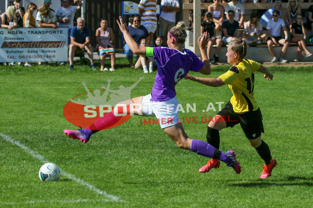 SV Oberglan Damen - Austria Klagenfurt |  ; SV Oberglan Damen - Austria Klagenfurt am 06.06.2022 in Oberglan
(Sportplatz), AUSTRIA, (Photo by Ernst Krawagner sport-fan.at) - Realisiert mit Pictrs.com