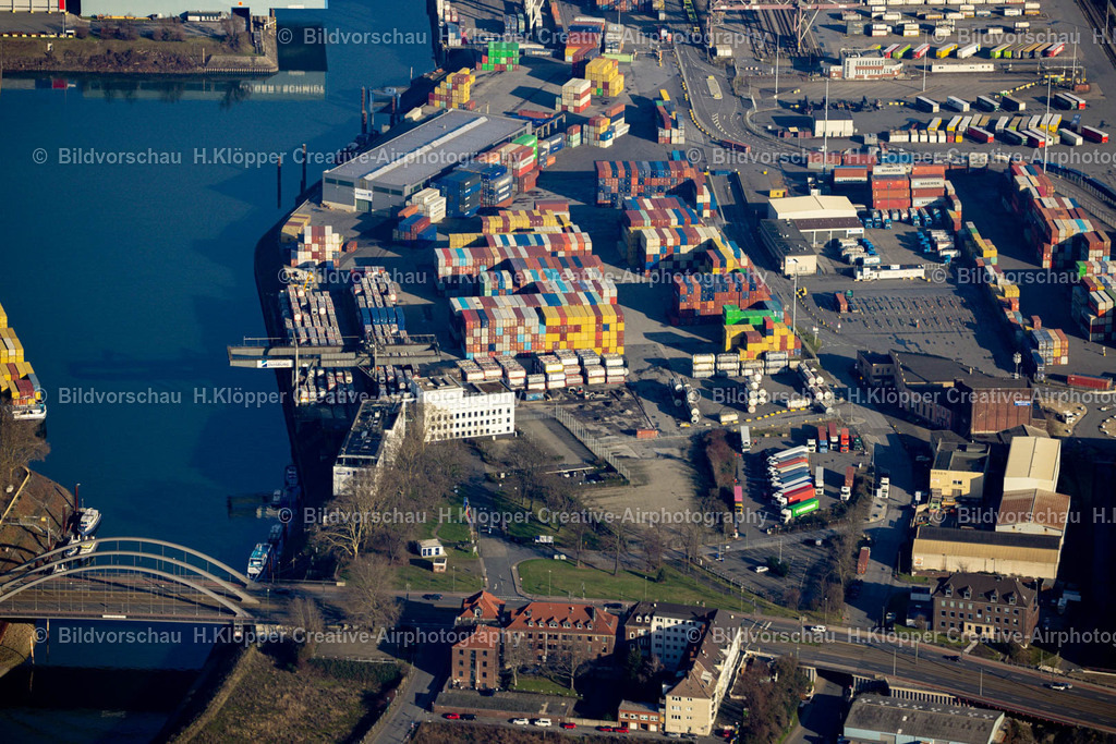 Luftbild Duisburg-8756 | Luftbildfotografie Unternehmen- Verwaltungsgebäude Duisburger Hafen AG im Ortsteil Ruhrort in Duisburg im Bundesland Nordrhein-Westfalen, Deutschland - Realisiert mit Pictrs.com