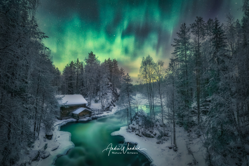 Polarnacht in Lappland | Andre Wandrei - Nature Artworx - Realisiert mit Pictrs.com