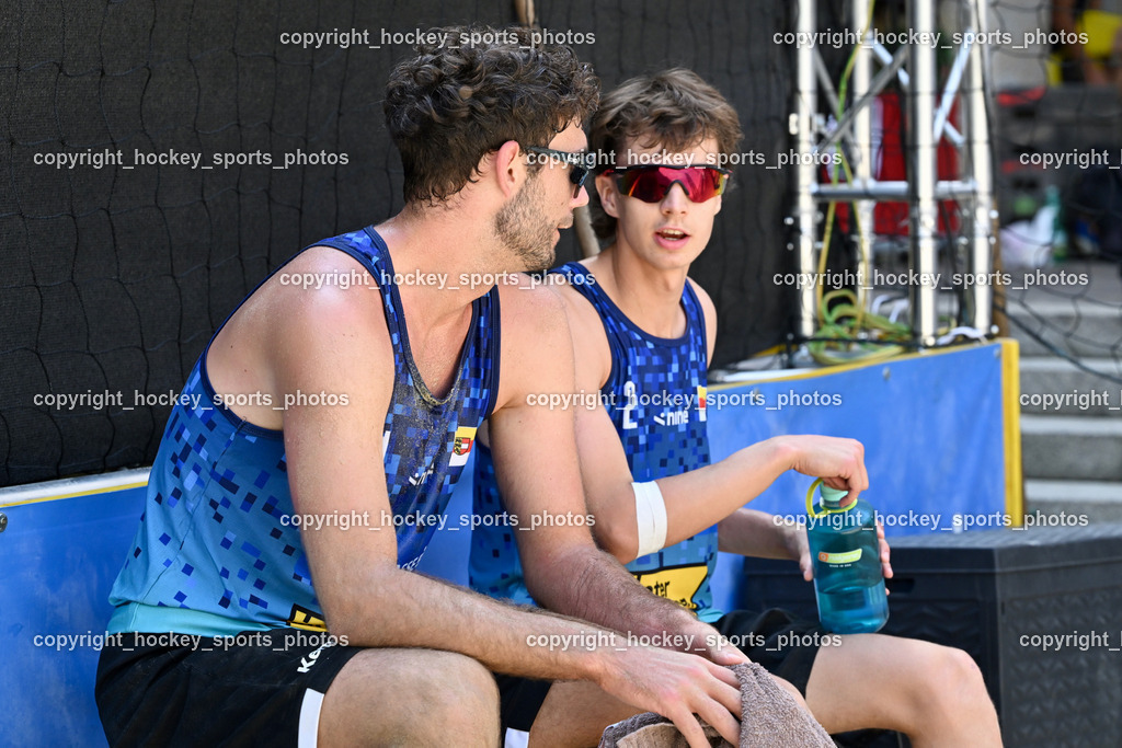 Beachvolleyball Villach Rathausplatz 2025 | Beachvolleyball Villach Rathausplatz 2025, Beachvolleyball Villach Rathausplatz am 17.08.2025 in Villach (Rathausplatz), Austria, (Photo by Bernd Stefan)