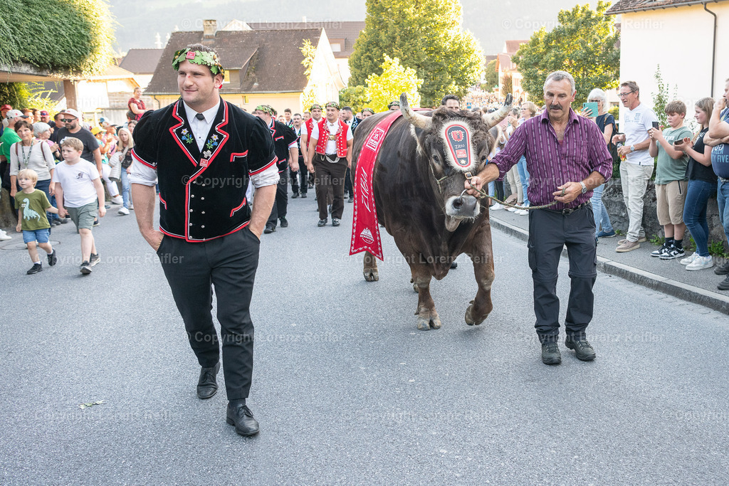 Schwingen -  ESAF Empfang Schwingerkönig 2025 | Maienfeld, 3.9.25, Schwingen - ESAF Empfang Schwingerkönig.
