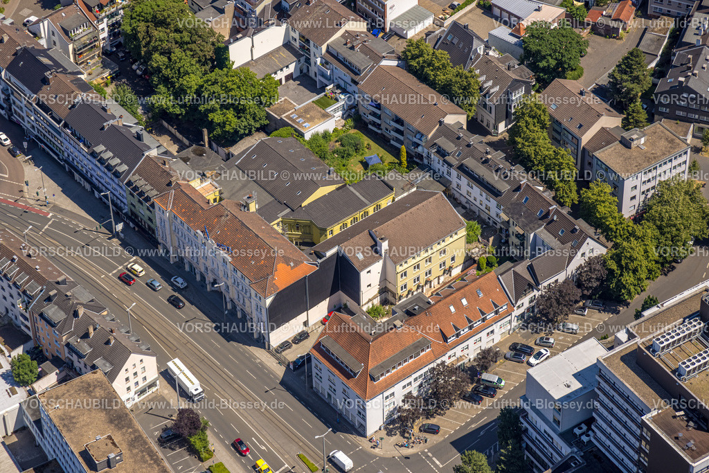 Muelheim230703906 | Luftbild, Hotel Handelshof, zwischen Teinerstraße und Friedrichstraße, Altstadt I, Mülheim an der Ruhr, Ruhrgebiet, Nordrhein-Westfalen, Deutschland