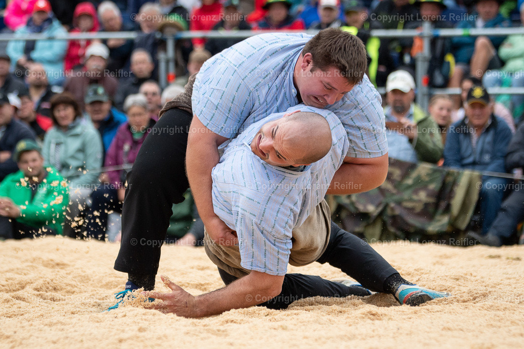 Schwingen -  Appenzeller Kantonal Schwingfest 2024 | Hundwil, 7.7.24, Schwingen - Appenzeller Kantonal Schwingfest.