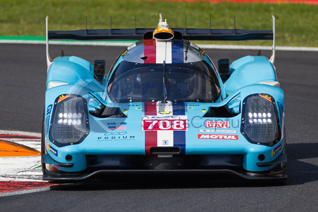 Trainproduction-20230708-0011 | MONZA,ITALY,08.Jul.23 - MOTORSPORTS - WEC, FIA World Endurance Championships, 6h of Monza, Autodromo Monza. Image shows Romain Dumas(FRA), Olivier Pla (FRA) and Nathanael Berthon (FRA/ Glickenhaus Racing). Photo: Trainproduction / Matthias Trinkl