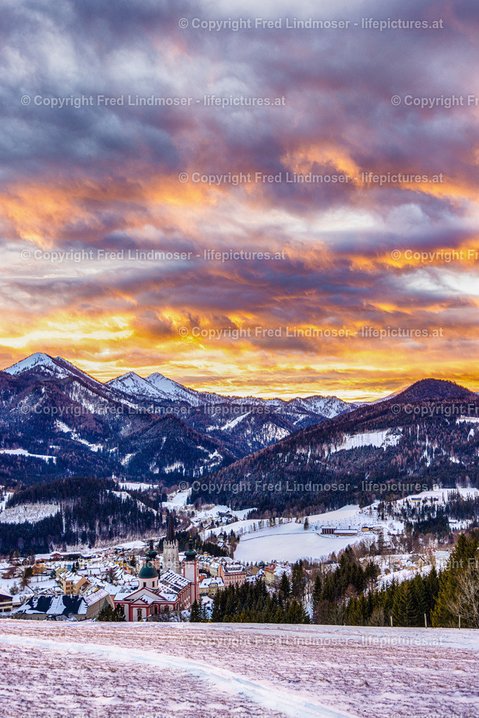 Mariazell Abendrot 29012022 HDR--2 | Fotos und Fotoprodukte - Realisiert mit Pictrs.com