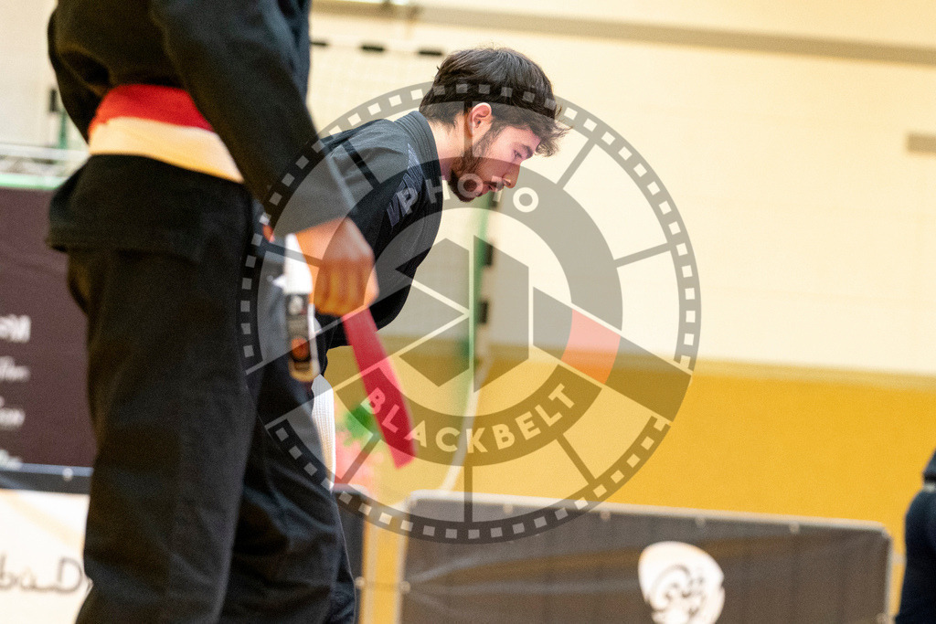 20231118PBB10791 | Fighters compete during the AJP Tour 600 Frankfurt Championship in Frankfurt/Main, Germany, on November 18, 2023.