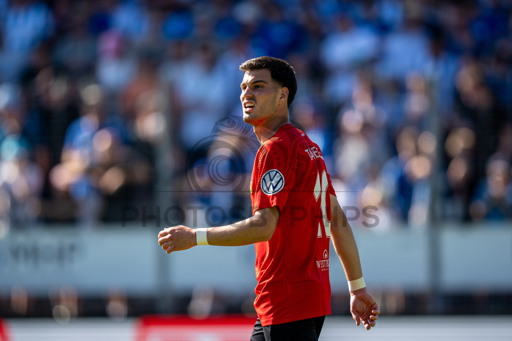 Stuttgarter Kickers vs. SG Sonnenhof Großaspach, Fussball, WFV-Pokal, Finale, 23.05.2026 | Mert Tasdelen (SG Sonnenhof Großaspach, #10),Stuttgarter Kickers vs. SG Sonnenhof Großaspach, Fussball, WFV-Pokal, Finale, 23.05.2026