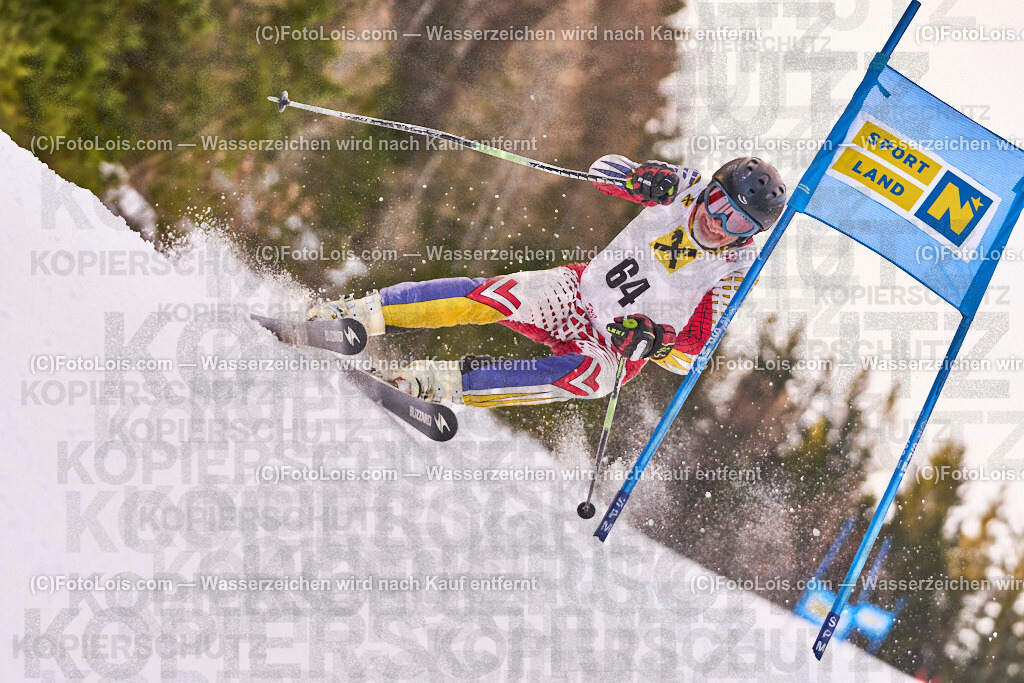 ALP0941_MastersCup-RTL-II_LKHF_Boehm Herbert | NÖ Raiffeisen MastersCup, Jugend - Damen - Herren, Riesentorlauf-Rennen 2 auf der Fuchswaldpiste in Lackenhof am Ötscher, durchführender Verein: Schiklub Lackenhof, So 9. Februar 2025.