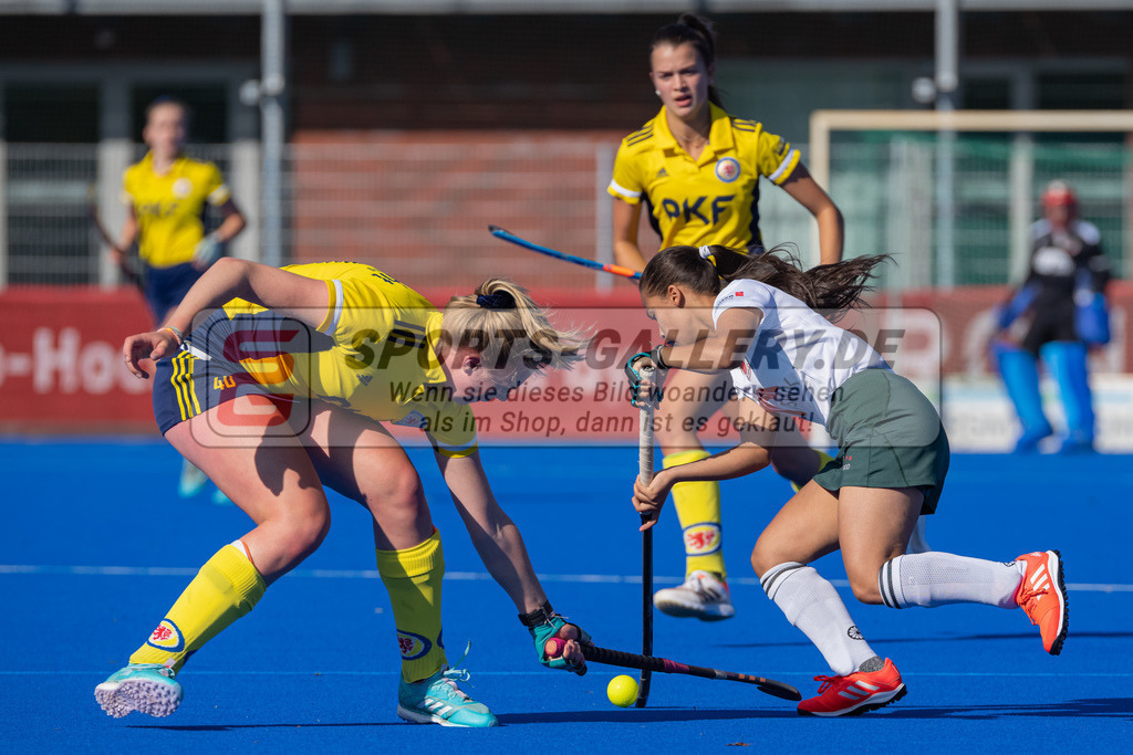 HK_20221008_100412 | 2. Bundesliga Damen Crefelder HTC - Eintracht Braunschweig  am 8.10.2022 Crefelder HTC, Krefeld , Malikah Hamza ( Crefelder HTC #6 )