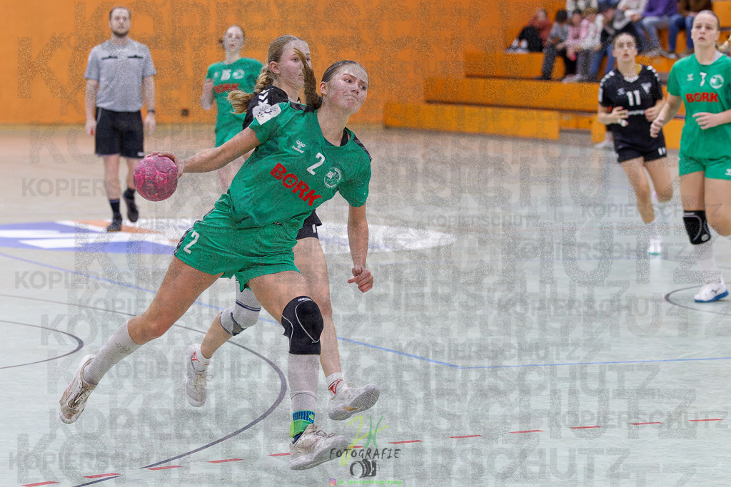 2024-10-19_350 | Jugendbundesliga B-Jugend weiblich; HSG Kleenheim/Langgöns - Longericher SC am 19.10.2024 in Oberkleen (Weidig-Halle) - Realisiert mit Pictrs.com