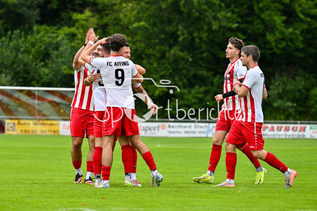 BC Adelzhausen - FC Affing | Jubel nach 0-1 / Affing 33