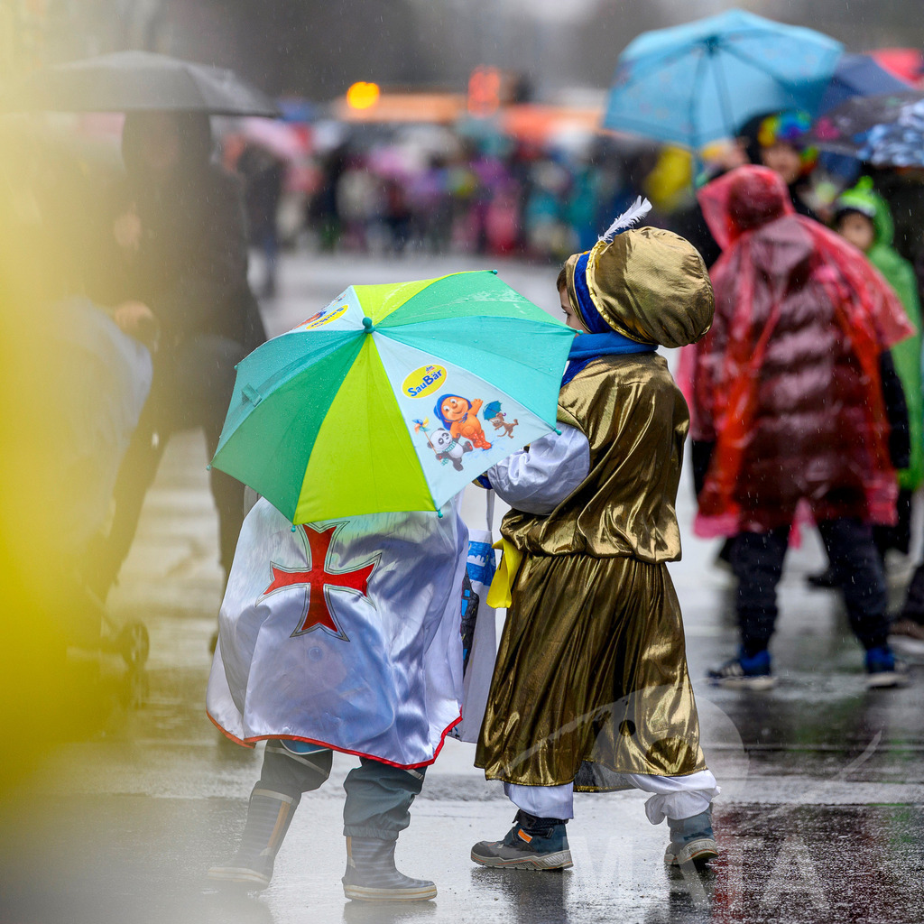 _DWA2262-2 | Trotz Nieselregen schlängelte sich der „Gaudiwurm“ am Sonntag durch die Nürnberger Innenstadt an tausenden Faschingsfans vorbei.  Nürnberg, 11.02.2024 - Realisiert mit Pictrs.com