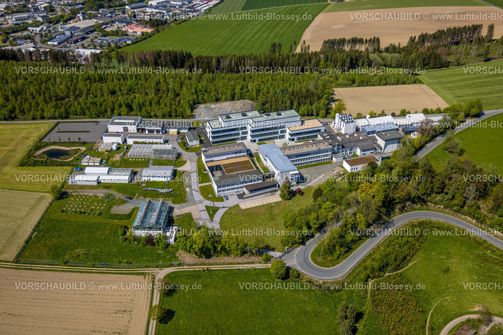 Schmallenberg230506406 | Luftbild, Fraunhofer-Institut für Molekularbiologie und Angewandte Oekologie, Auf dem Aberg, Grafschaft, Schmallenberg, Sauerland, Nordrhein-Westfalen, Deutschland