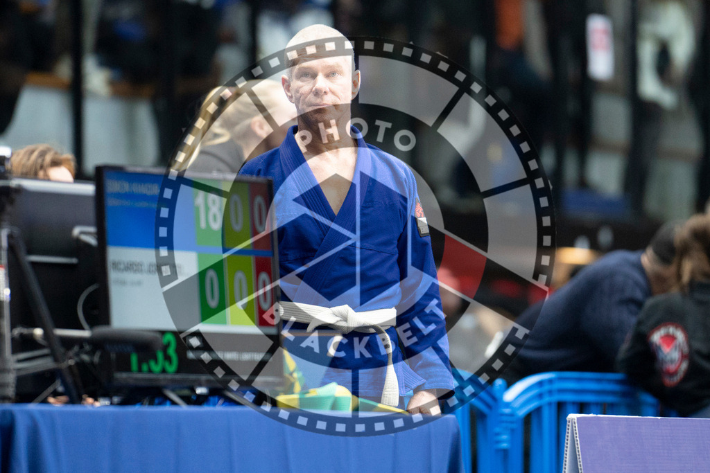 20240119PBB3671 | Fighters compete during the IBJJF European Championship in Paris, France, on January 19, 2024.
