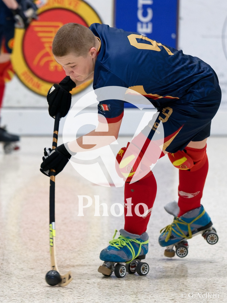 U17  - SC Thunerstern  v Geneve RHC A  |  during the U17  match between SC Thunerstern  and Geneve RHC A  at Centre sportif de la queue d'arve in Geneve, Switzerland