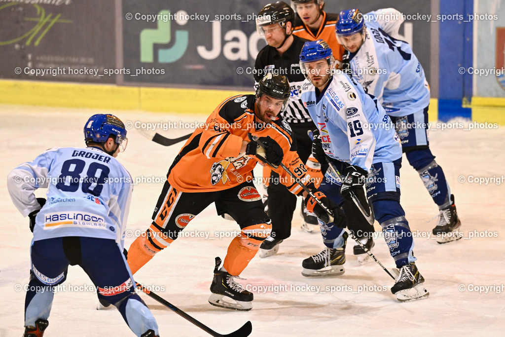 USC Velden vs. ESC Steindorf 9.1.2023 | #88 Groyer Fabian, #90 Edlinger Patrick, #19 Friedrich Lukas