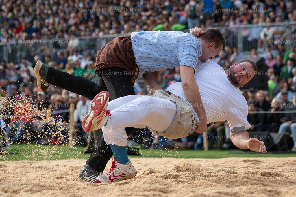 Schwingen -  Eidgenössisches Jubiläums-Schwingfest 2024 2024 | Appenzell, 8.9.24, Schwingen - Eidgenössisches Jubiläums-Schwingfest 2024.