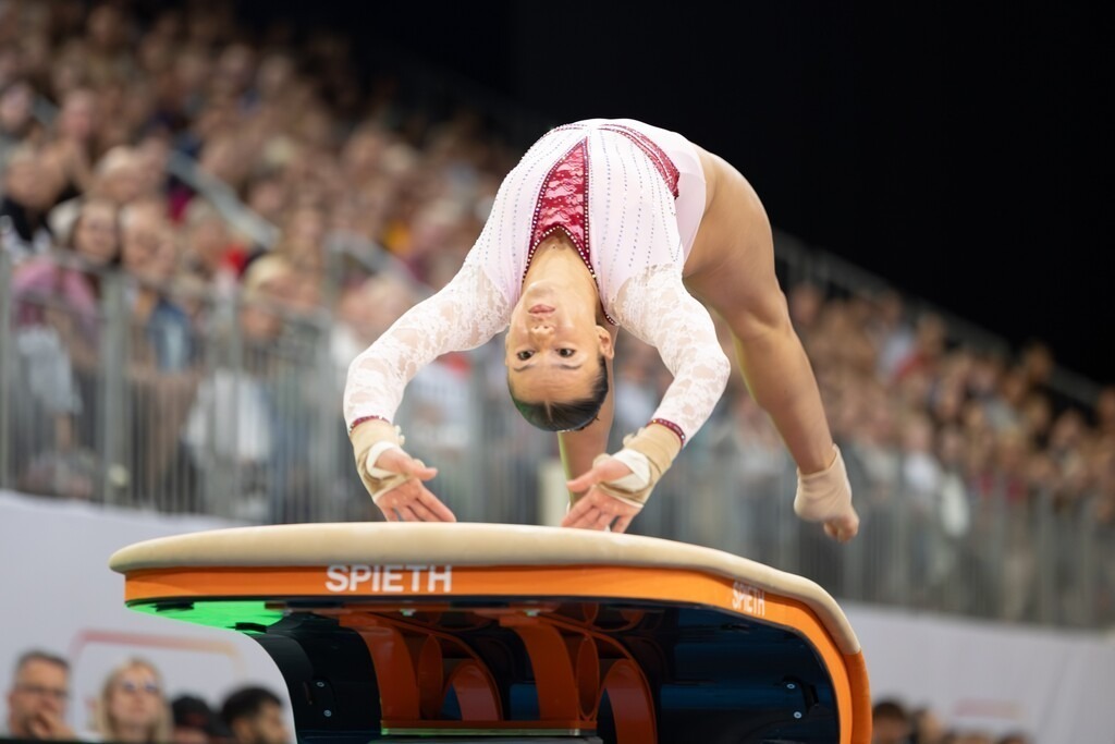 DM Finals 2026; Deutsche Meisterschaft im Gerätturnen 2026, Mehrkampf Frauen | DM Finals 2026; Deutsche Meisterschaft im Gerätturnen 2026, Mehrkampf Frauen***Lara Baumgartl am Sprung - Realisiert mit Pictrs.com