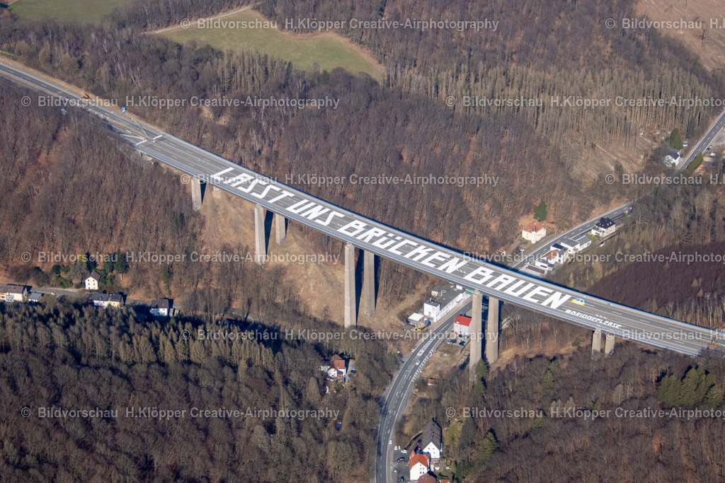 A 45 Talbrücke Rahmede-1416 | Lufbilder Lüdenscheid Talbrücke Rahmede Sauerland  - Realisiert mit Pictrs.com