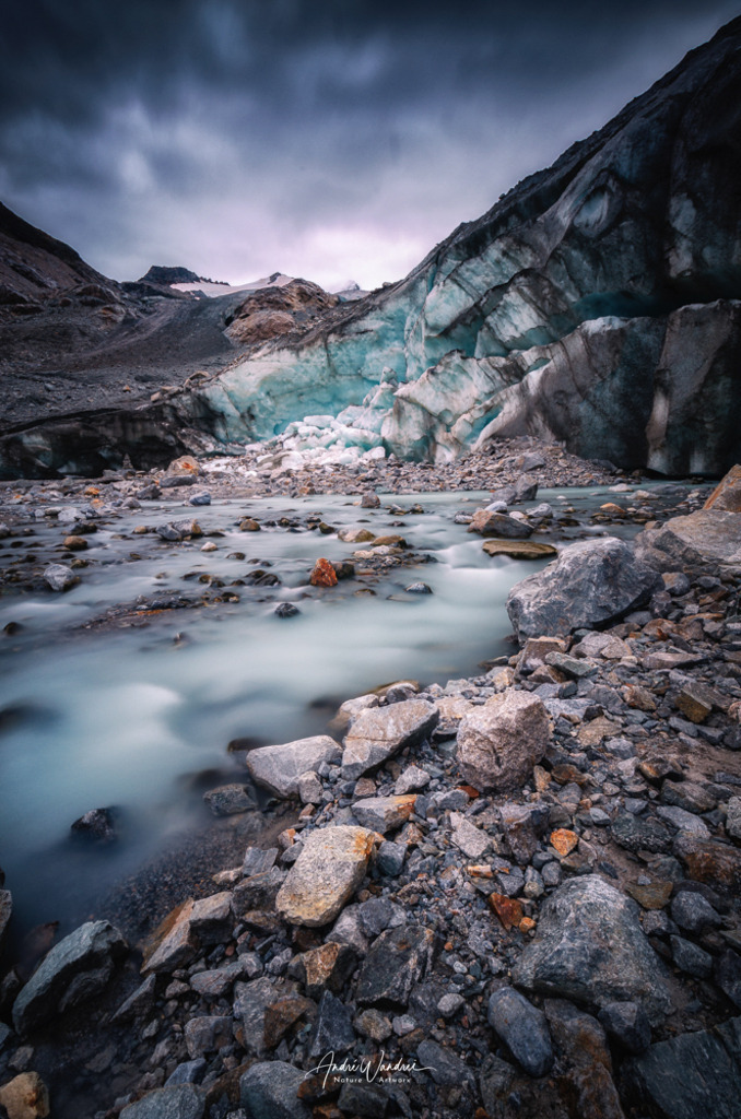 Das Ende des Gletschers | Andre Wandrei - Nature Artworx - Realisiert mit Pictrs.com